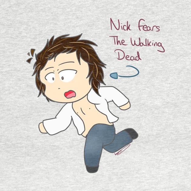 Nick Fears The Walking Dead by oh_shoot_arts